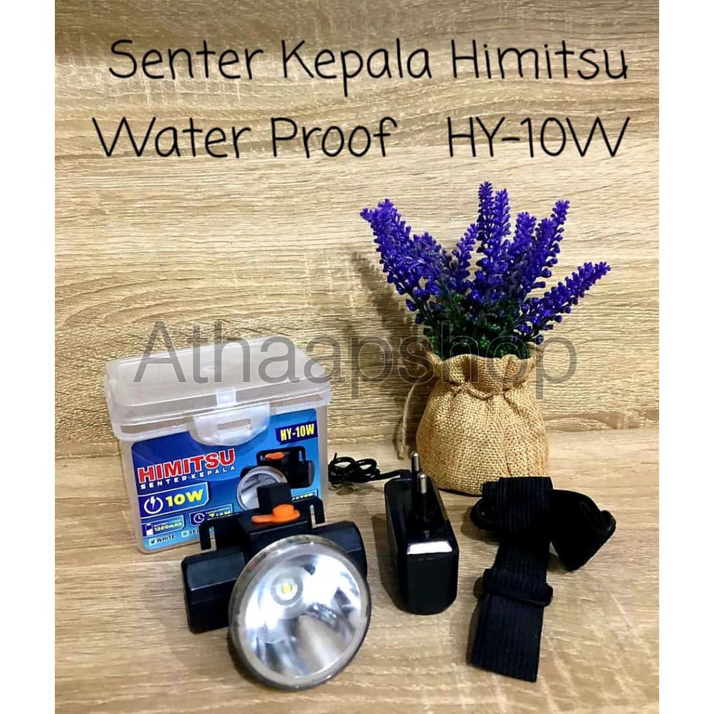 Senter kepala Waterproof (Anti air) Himitsu