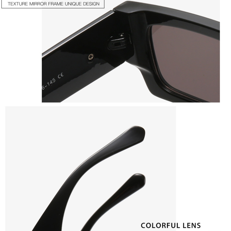 (YUZHU) COD Kacamata Hitam Untuk Wanita INS Fashion Small Frame Square