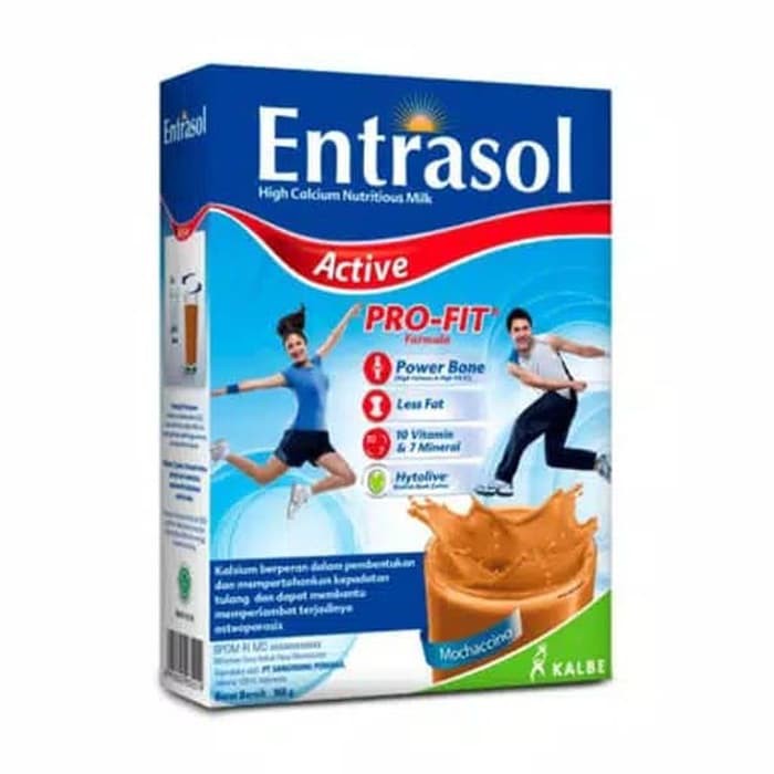 

Susu Bubuk Entrasol Active Mochaccino 360gr - Natasha Susu