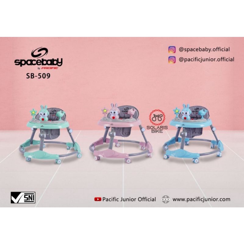 BABY WALKER SPACEBABY SB 506 509 513 BY PACIFIC