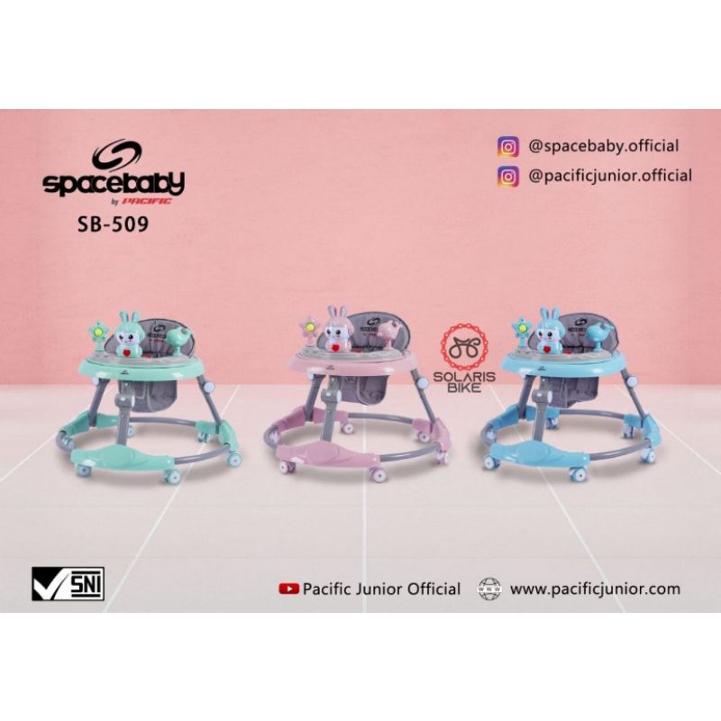 BABY WALKER SPACEBABY SB 506 509 513 BY PACIFIC