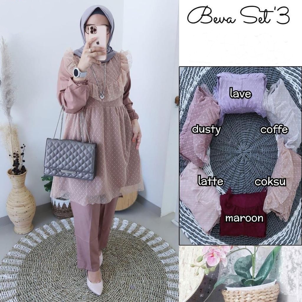 [COD] Beva set setelan wanita