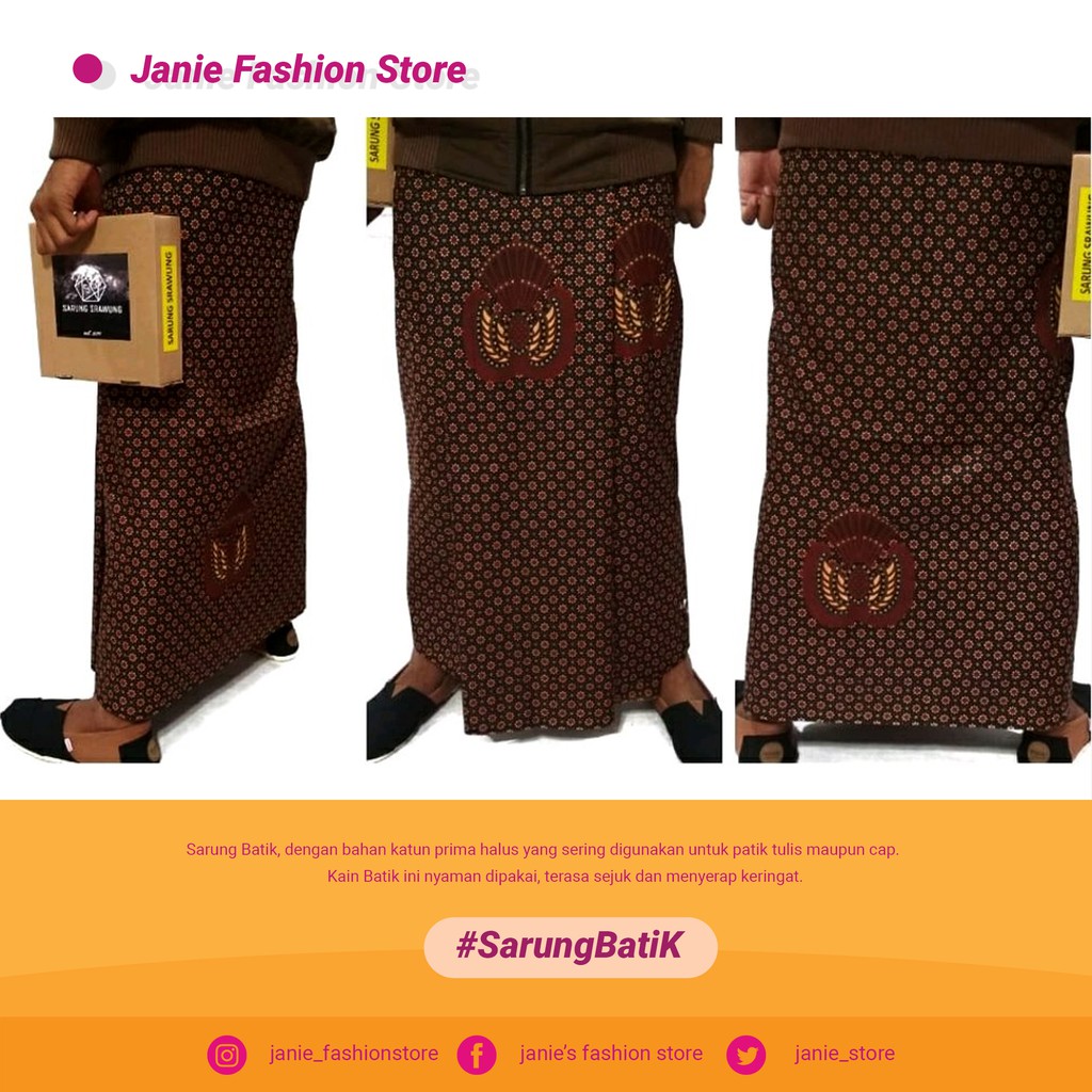 Sarung Batik Gus Azmi Santri Putri Gloyor Tubanan Lukis Asli Motif Truntun Isen Mahkuto