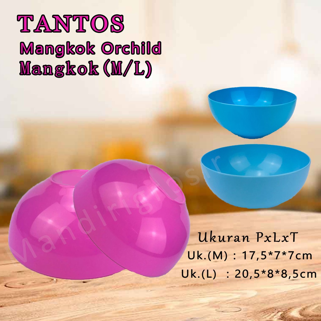 Tantos * Mangkok Orchild * Mangkok (M) * 5159 * (L) * 5160