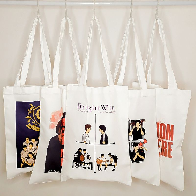 TOTE BAG KANVAS thai fankit hampers girl from nowhere holy trinity the gifted