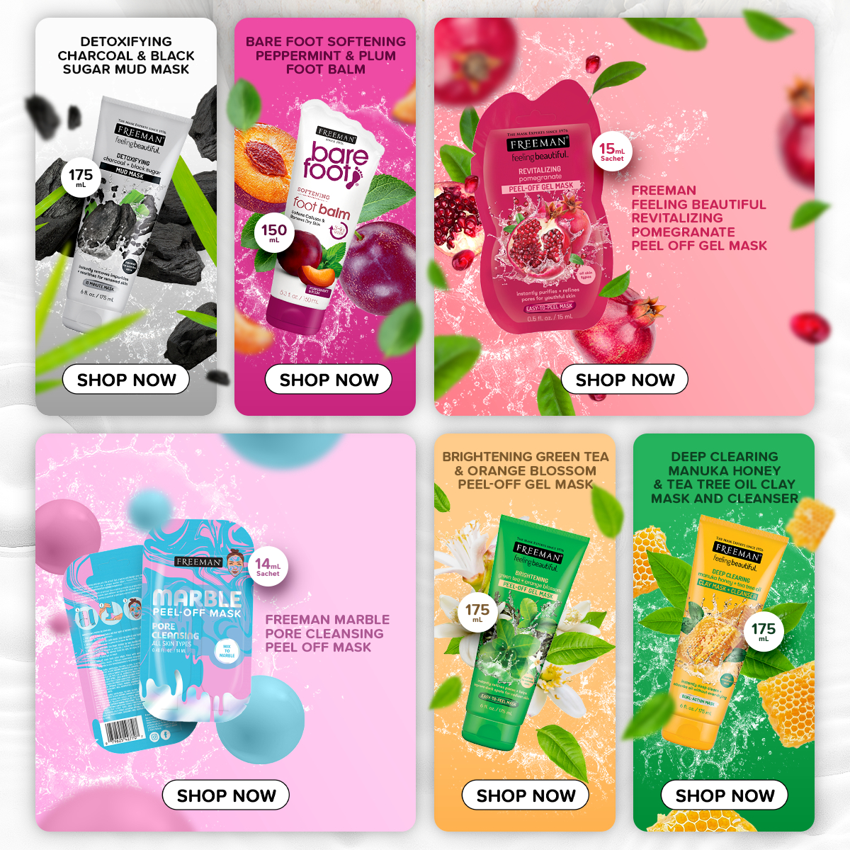 Toko Online Freeman Beauty Official Shop | Shopee Indonesia