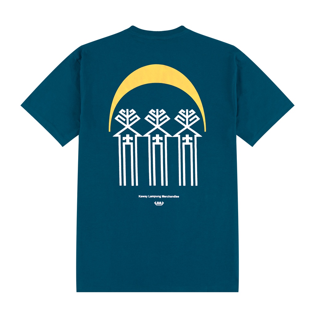 Kaway T-shirt Kaos OUR JUNK NAVY BLUE