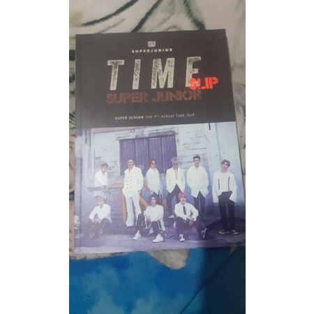 SUPER JUNIOR - TIME SLIP (Group Version) PRELOVED
