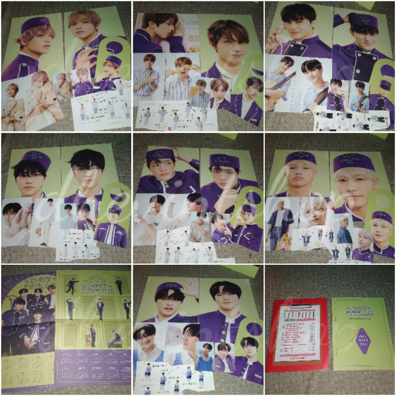 [READY STOCK] SHARING NCT DREAM SEASON GREETING SG22 JAEMIN JENO HAECHAN MARK JISUNG RENJUN CHENLE S
