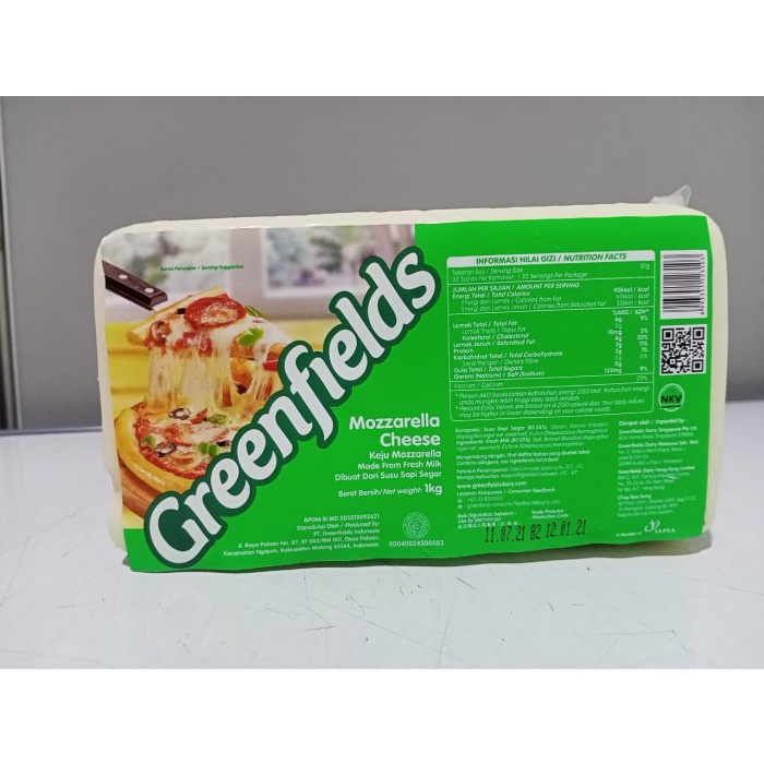 

Ee5F10 Keju Mozarella Greenfields 1 Kg 6Gddv