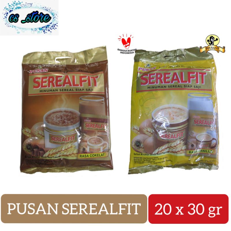 

Pusan Serealfit Bag isi 20 pcs - sereal fit coklat dan vanila