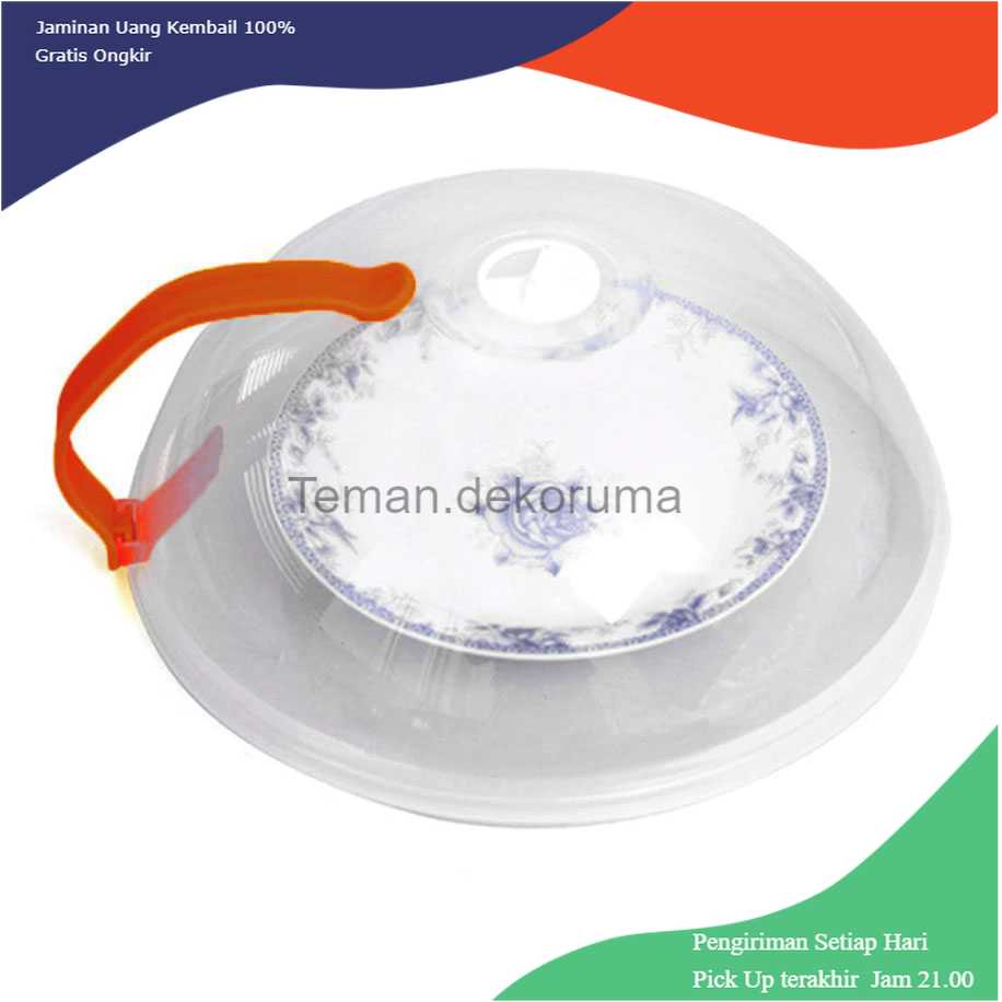 TD-A101 TEENRA Cover Penutup Makan Microwave Anti-Sputtering - TW-295