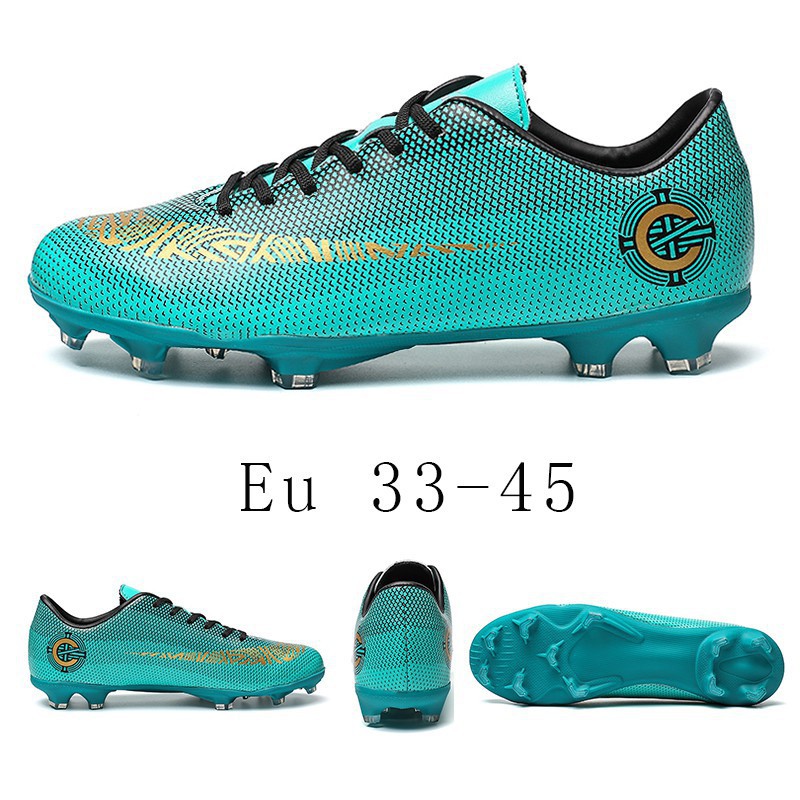 4 WARNA)Kasut Bola Sepak Cr7 NIke 