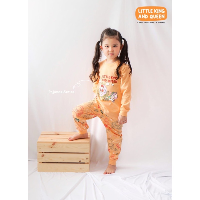 Piyama Anak Pajamas Negeri Dongeng Little King Queen