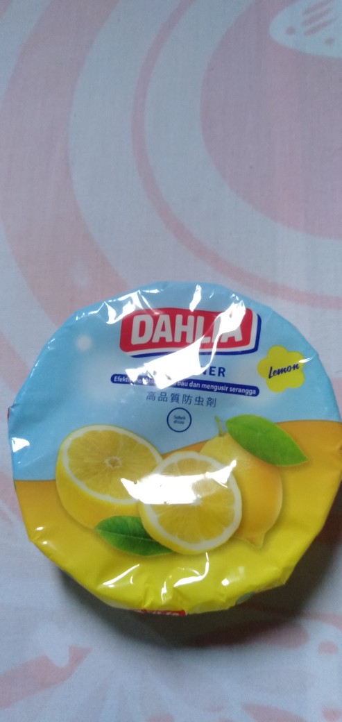 Dahlia Kamper Freshener Refill Lemon