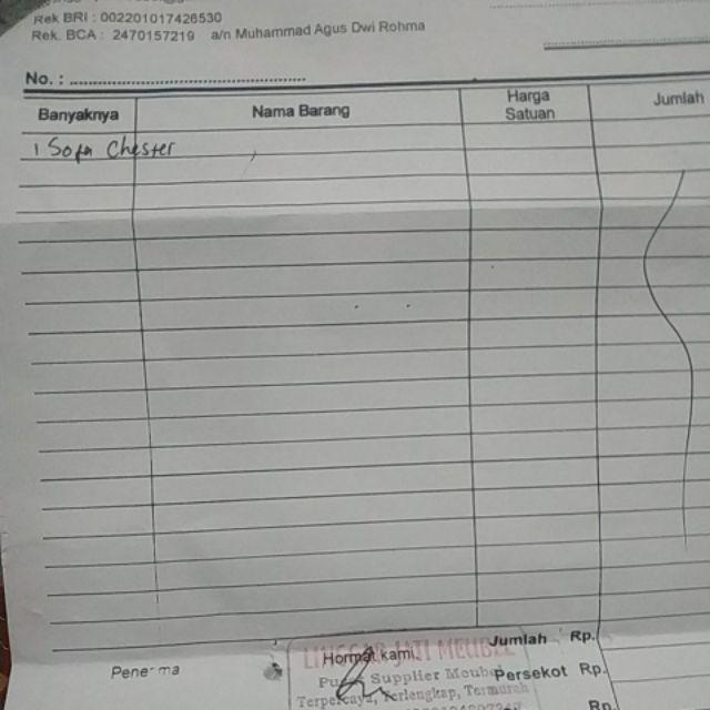 Termurah Sofa Retro Set Chester Jati Custom Pesanan Bu Dwi