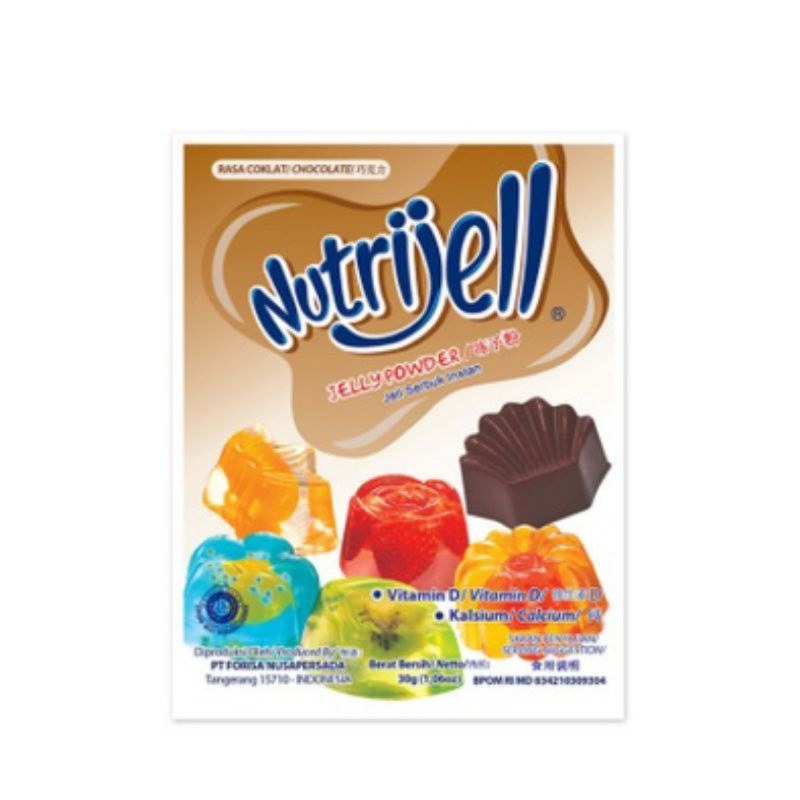 Nutrijell Jelly Powder Kemasan Ekonomis 10g (SATUAN)