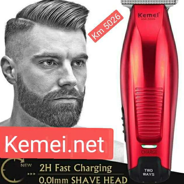 Clipper Kemei Detailer KM-5026 Mesin Cukur Rambut Cordless