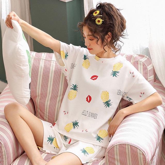 RESTOCK JC Stelan Tidur HP Import Wanita / Stelan Wanita Terbaru / Baju tidur HP murah