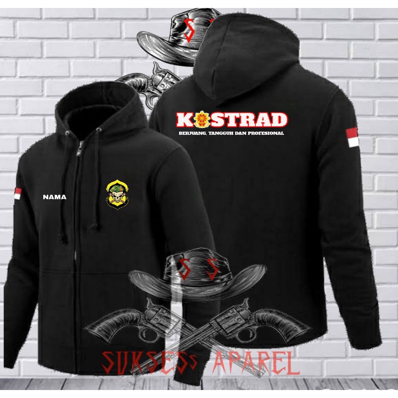 sweater kostrad hoodie ziper/tni