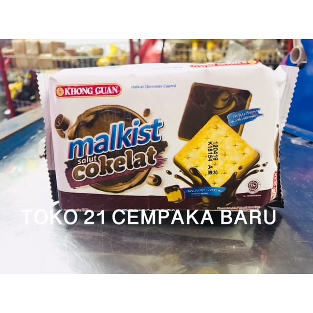 

Khong Guan Malkist Salut Cokelat 120 gram | Biskuit Krakers Coklat Promo 120g