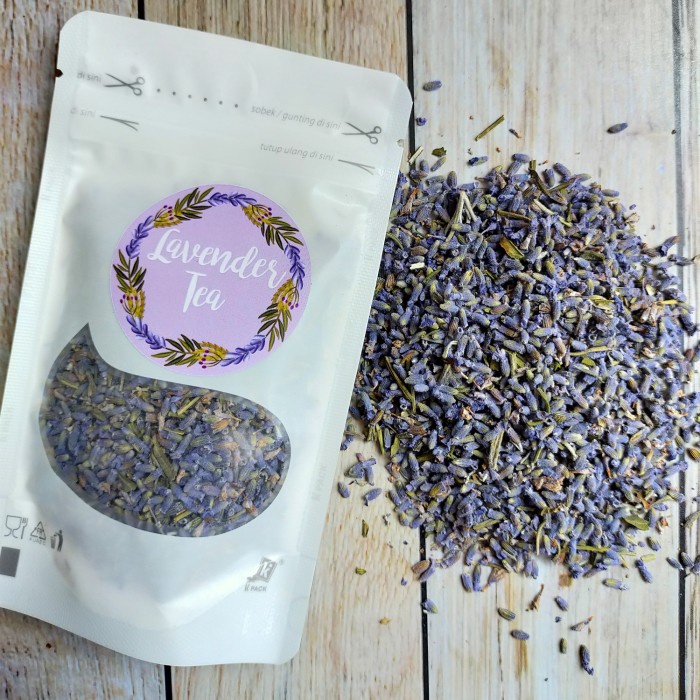 

Teh-Daun- Lavender Tea Sachet 10Gr - 5Gr -Daun-Teh 800 Teh-Makanan-Minuman