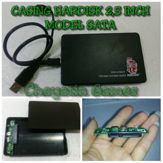 Casing Hard Disk ATA/IDE 2,5&quot; Inchi