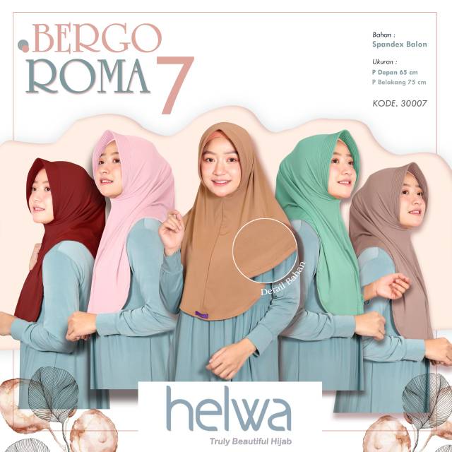 BERGO MURAH RM7 // KERUDUNG INSTAN RM7