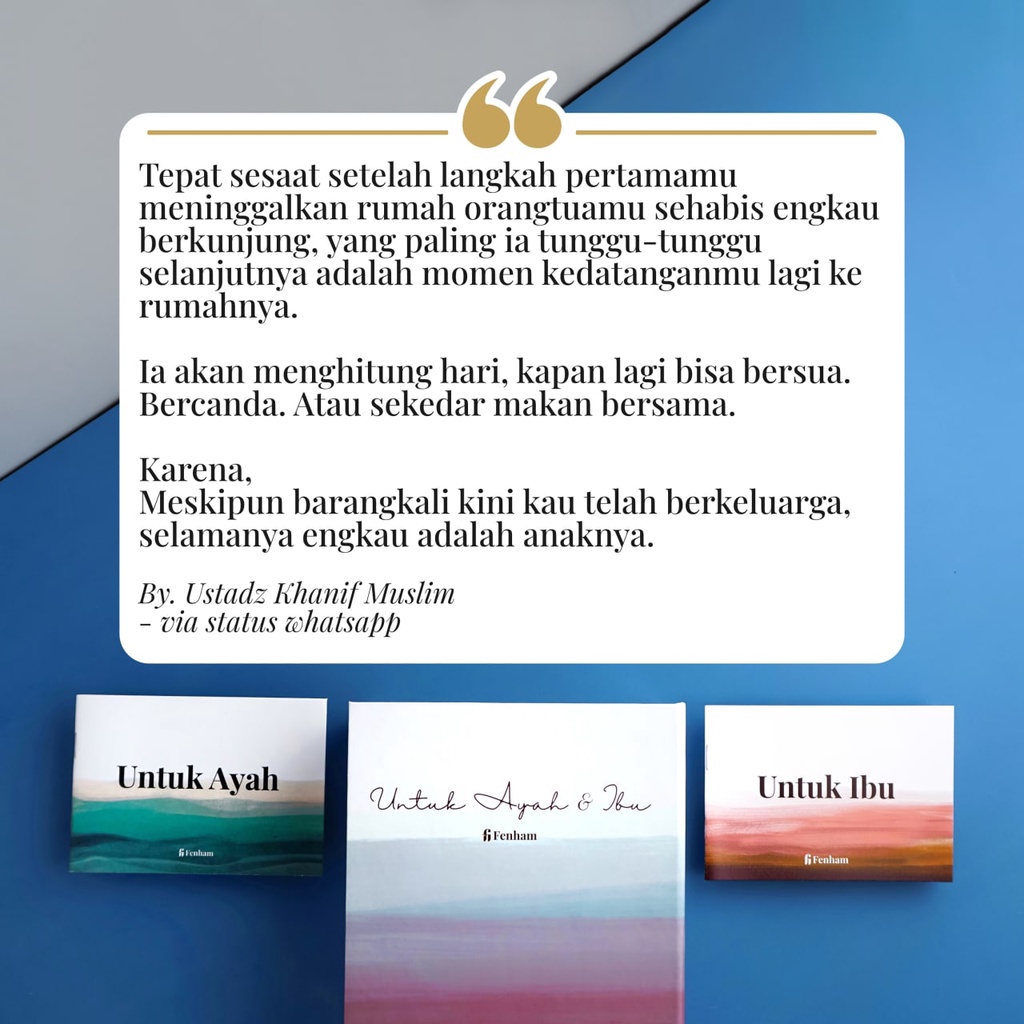 Buku Hadiah Untuk Ibu / Fenham Islamic Gift