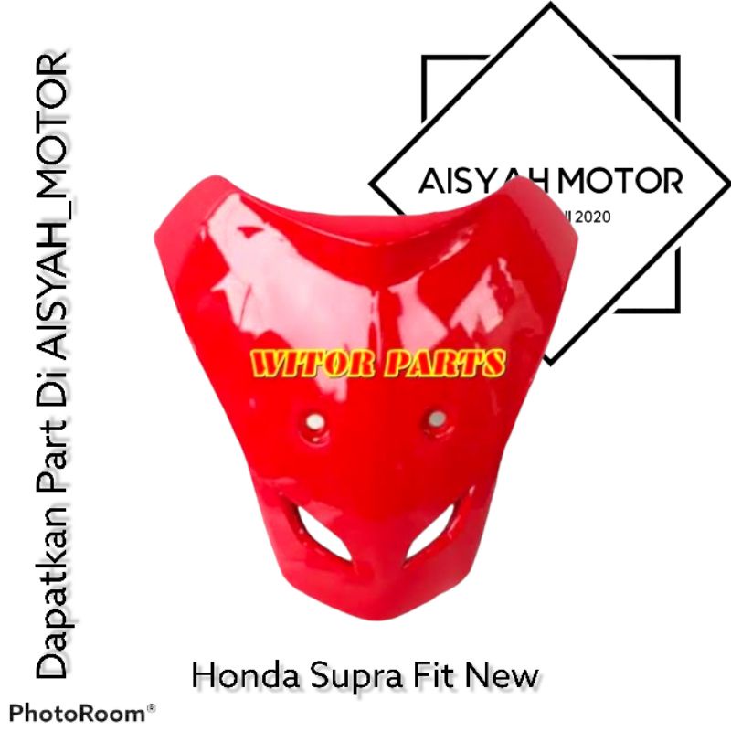 Cover Dasi Tameng Honda Supra Fit New Warna Merah