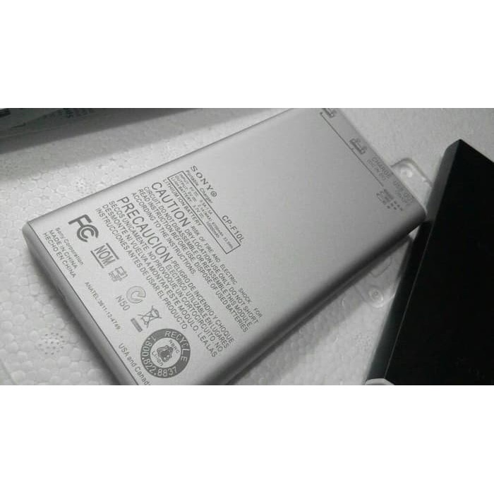 Power Bank Sony 10000 Mah (Real Capacity)