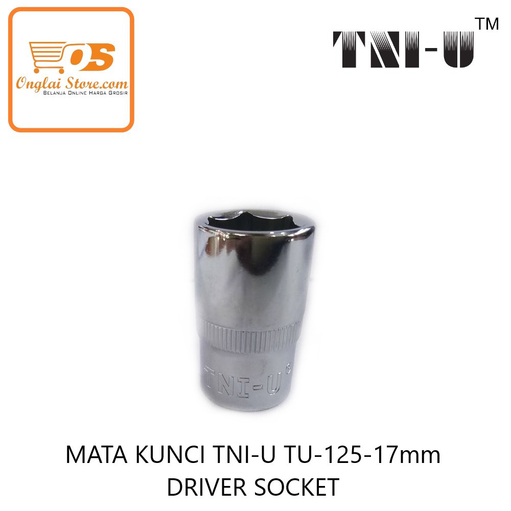 MATA KUNCI TNI-U TU-125-17mm DRIVER SOCKET (HARGA PROMO)