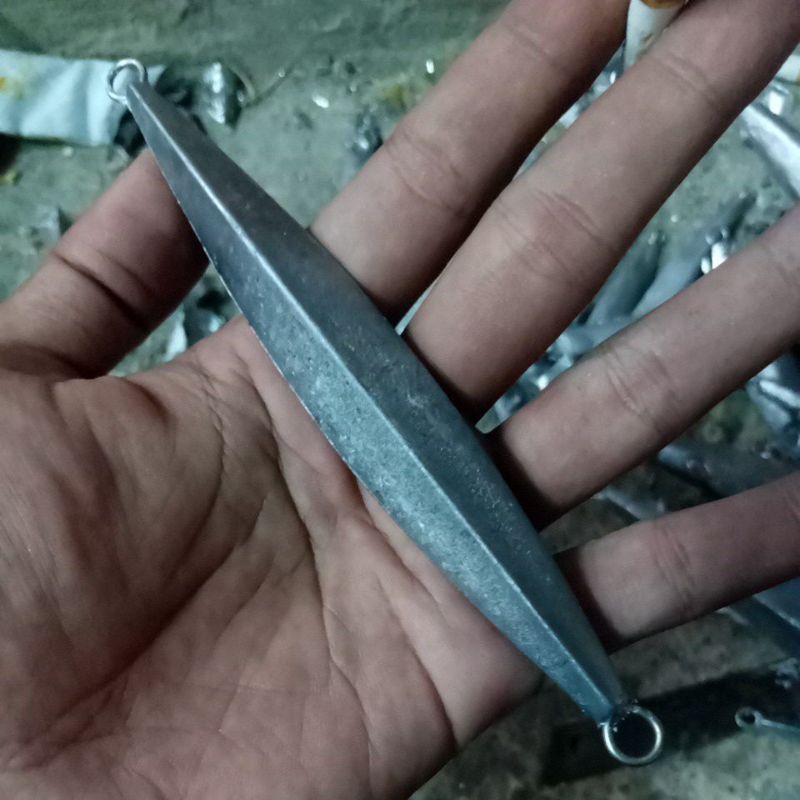 Blank Metal Jig 100g Tokayo lll siap epoxy