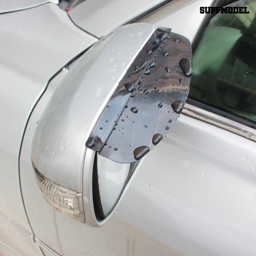 2pcs / Set Pelindung Kaca Spion Mobil Universal Flexible Anti Hujan