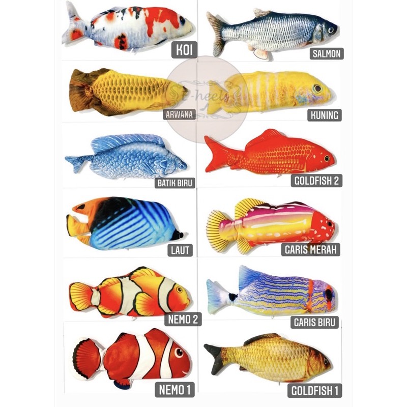  Mainan ikan bergerak  dancing fish Shopee Indonesia