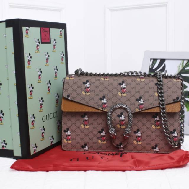 Tas Gucci x Disney Mickey Dionysus