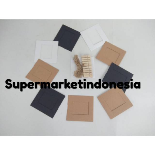 Frame Photo Kecil Polos Hitam Putih