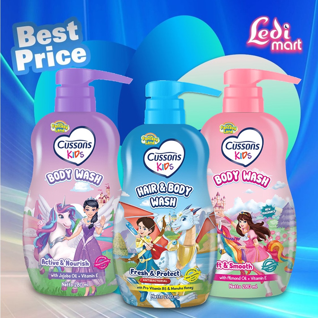 ORIGINAL Cussons Kids Series / Cusson Kid Series / Cussons Kids Toothpaste / LEDI MART