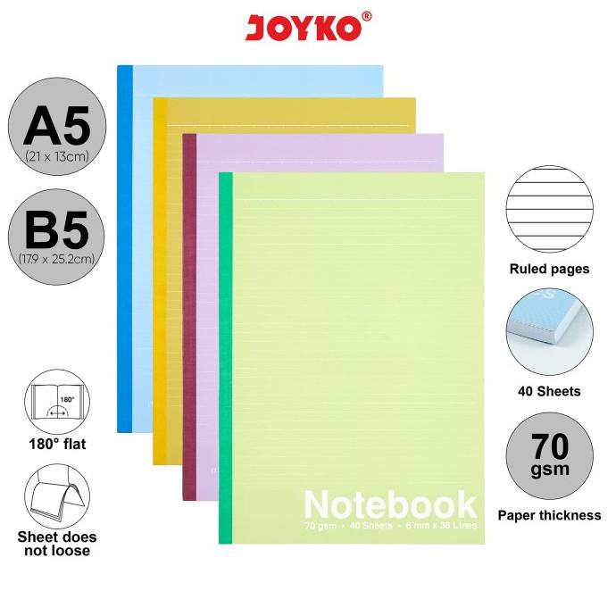 

Buku Tulis Catatan Notebook Joyko Soft Cover