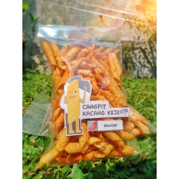 

Cemilan kekinian CANGPIT (kacang kejepit aww)