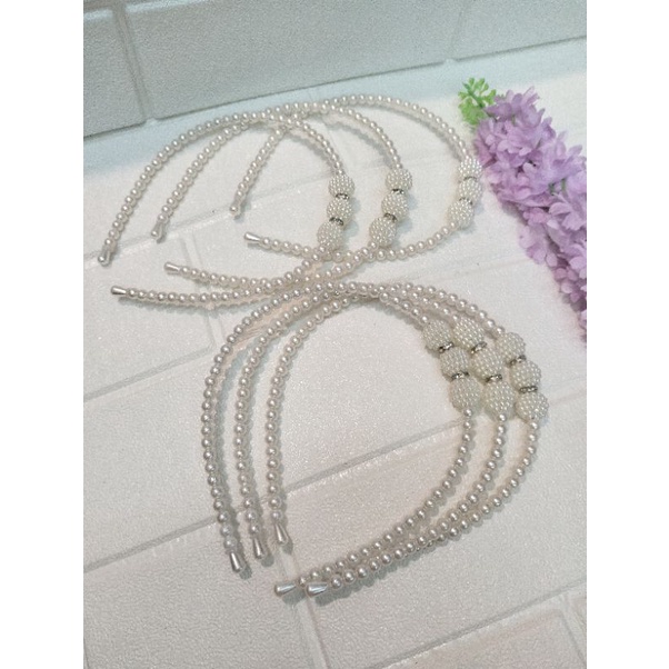 6pcs Bando Mutiara viral//Bando Dewasa &ABG//Grosir//lusinan