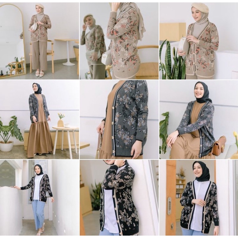 SEMASA CARDIGAN BY MUDA