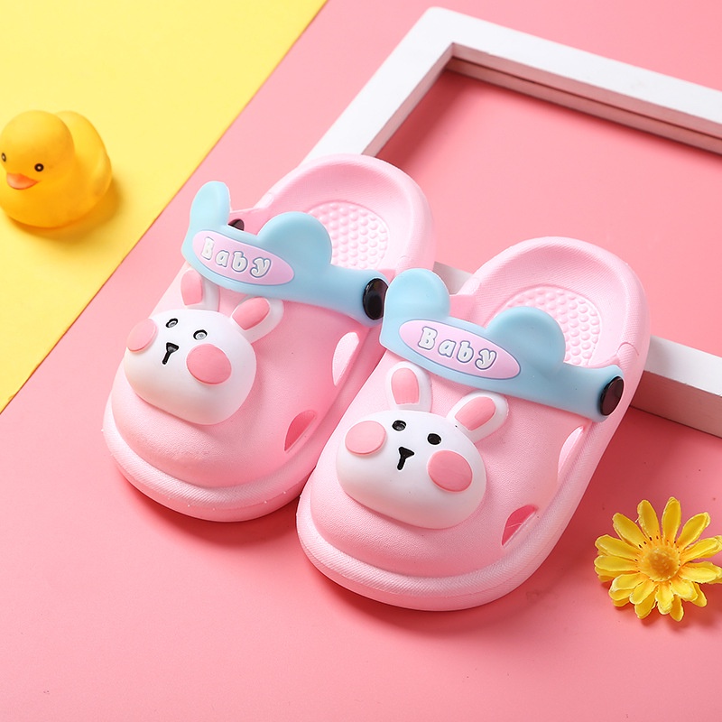 HappyOliver BONBON PAO2 Prewalker anak Sandal slop anak laki perempuan cewek import