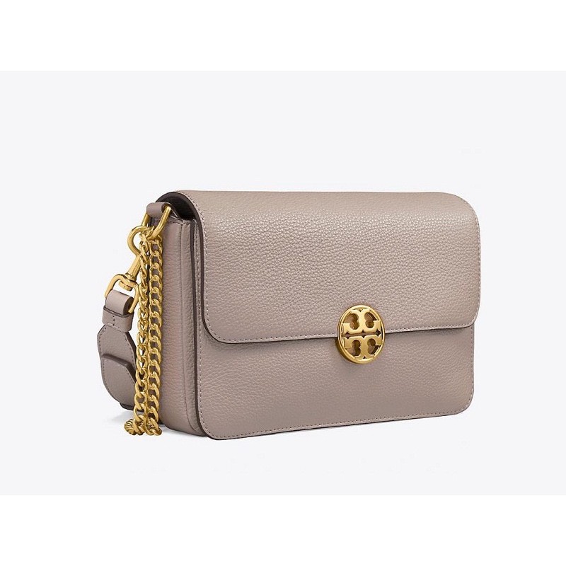 TB CHELSEA SHOULDER BAG - GREY HERON