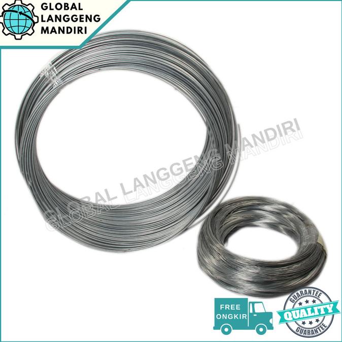 PROMO KAWAT GALVANIS (1KG) / KAWAT SENG PUTIH / BENDRAT PUTIH / KAWAT IKET MURAH