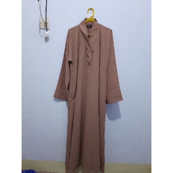 [ PRELOVED ] ABAYA TURKI ABAYA BASIC TAAL HIJAB