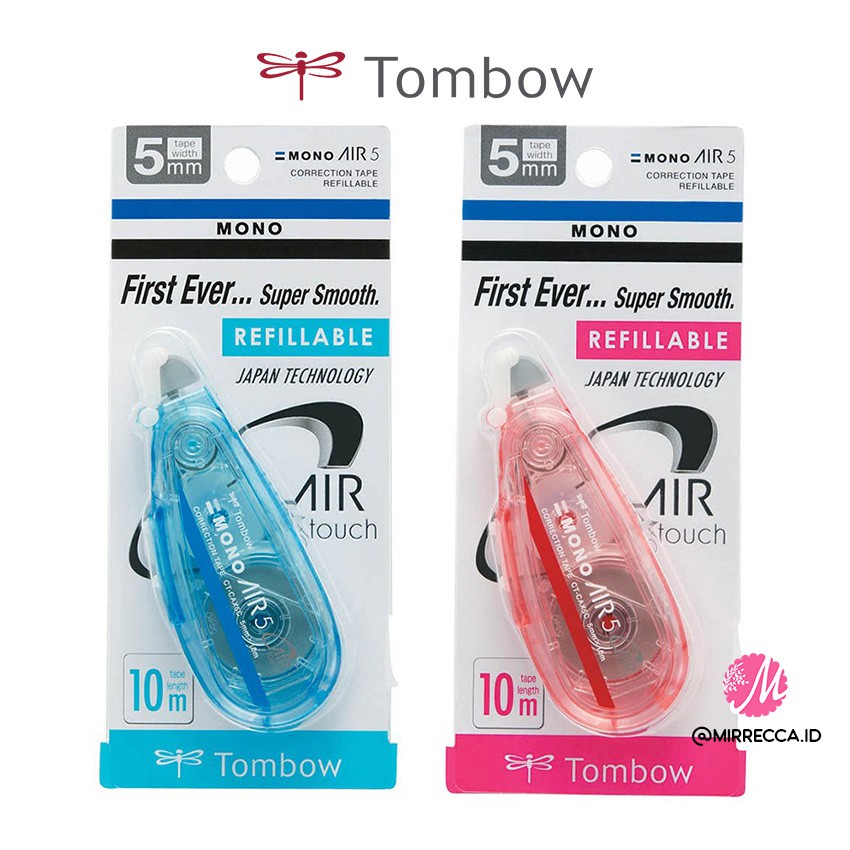 

TOMBOW CORRECTION TAPE - MONOAIR REFILLABLE TYPE 5 - TIP-EX KERING CT-CAX5C