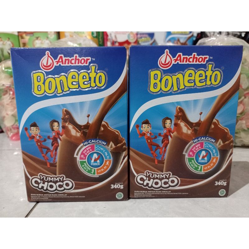 

Anchor Boneeto Yummy Choco 340gr - Susu Bubuk untuk Pertumbuhan Anak