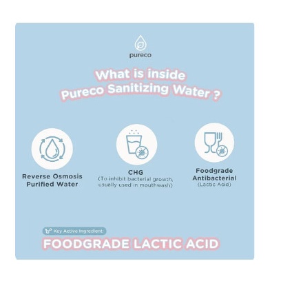 Pureco Sanitizing Water 250ml (Sanitizer)