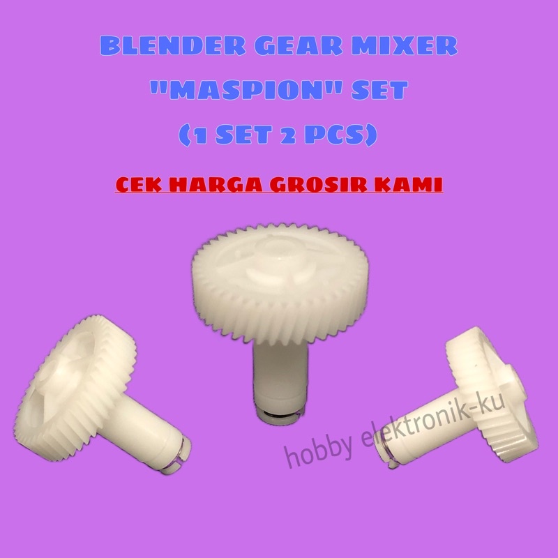 BLENDER GEAR MIXER MASPION SET (1 SET 2 PCS)